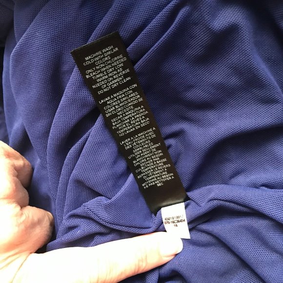 Chicos  Travelers Top Blouse Shirt  Womens  Blue Size 0 - Picture 3 of 9